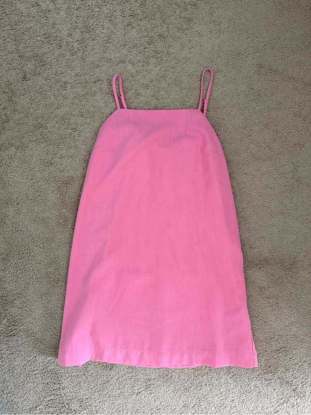Old Navy pink spaghetti strap mini dress